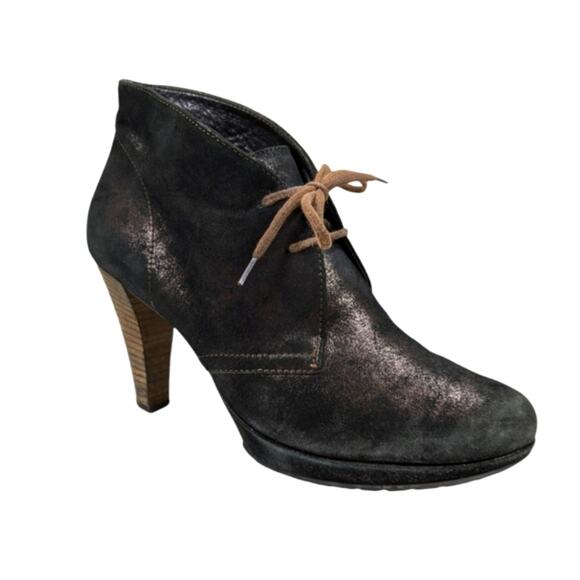 Paul Green 'New York' Booties GUC $330 Size UK 6.5 US 9    S3184 - Picture 1 of 10
